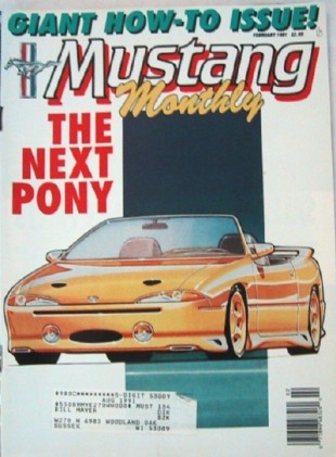 MUSTANG MONTHLY 1991 FEB - RESTORATION TIPS, A/C